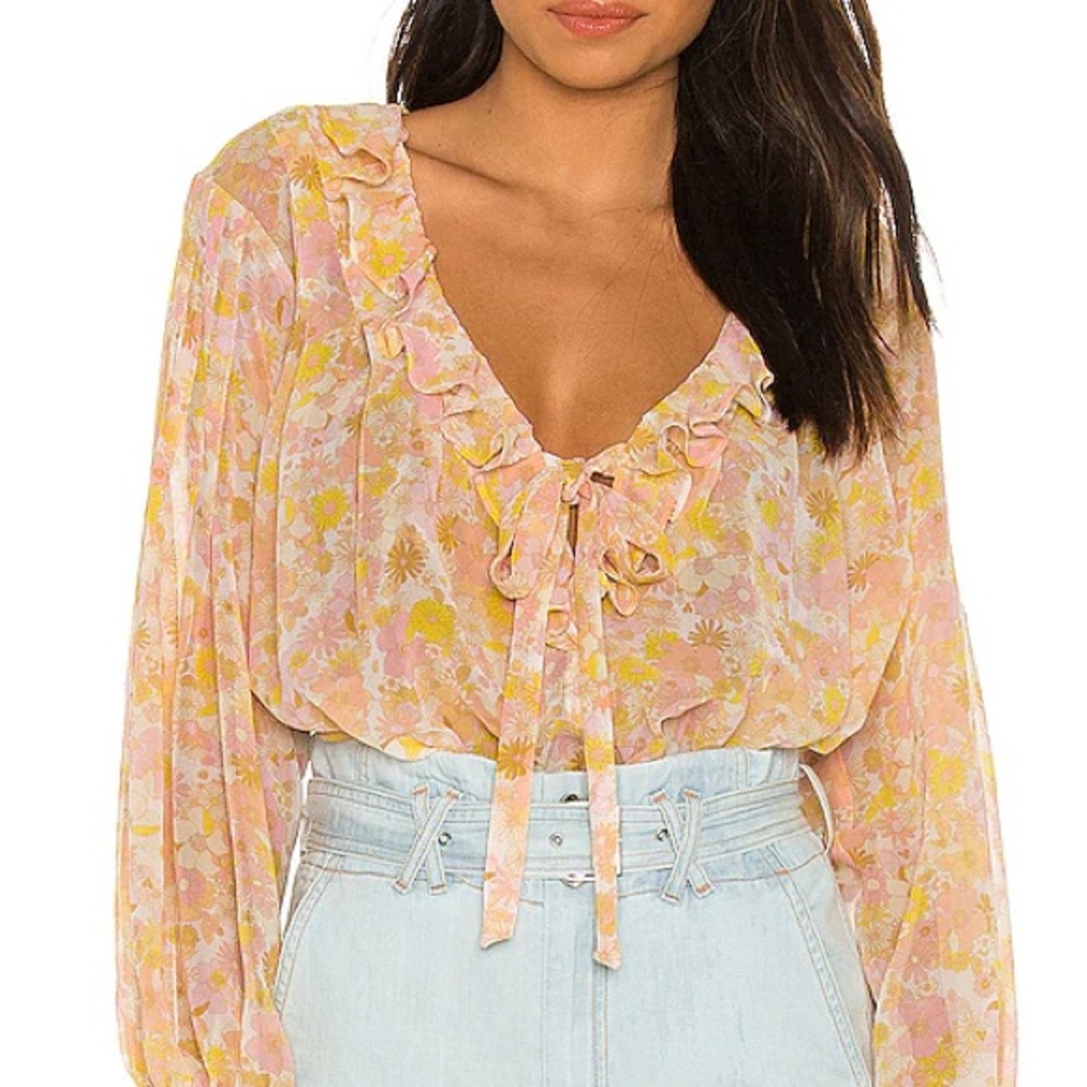 For Love & Lemons Blouse